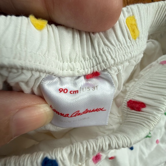 Hanna Andersson Rainbow Swiss Dot Shorties 3T - Picture 5 of 6